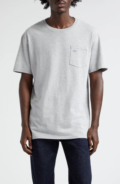 Noah Gray Pocket T-shirt In Heather Grey