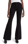 L Agence Sera Jean In Saturated Black