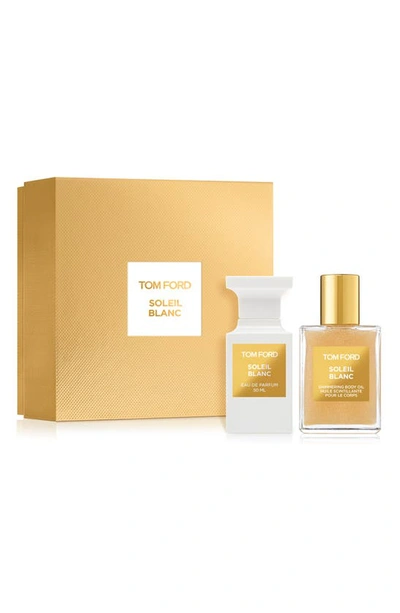 Tom Ford Soleil Blanc Eau De Parfum & Shimmering Body Oil Gift Set $329 Value