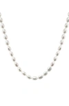 Effy 14k Gold Freshwater Pearl Necklace In White