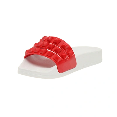 Carmen Sol Mini Carmen Slides In Red