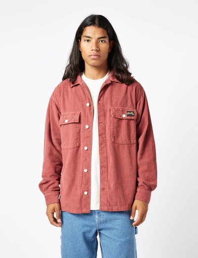 Stan Ray Cpo Shirt (cord) In Red