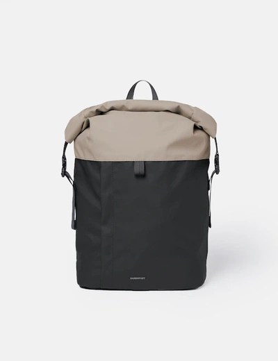 Sandqvist Konrad Rolltop Backpack In Beige