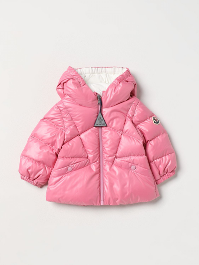 Moncler Babies' Down Jacket In Pink