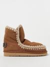 Mou Flat Ankle Boots  Woman In Brown