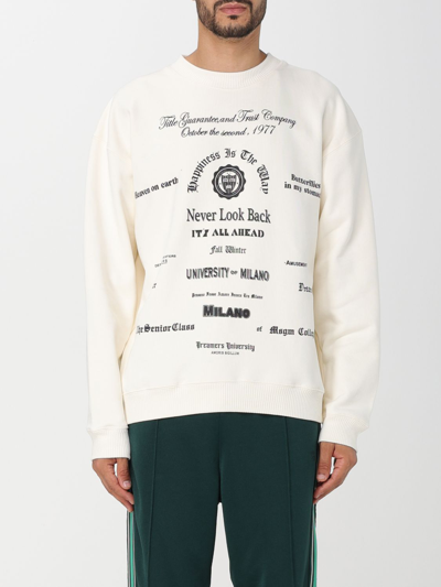 Msgm Jumper  Men In Beige