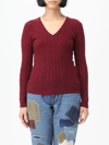 Polo Ralph Lauren Pullover  Damen Farbe Burgunderrot In Burgundy