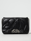 ALEXANDER MCQUEEN ALEXANDER MCQUEEN SEAL BAG IN LEATHER WITH QUILTED MONOGRAM,E61182002