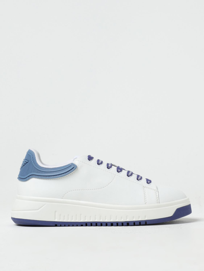 Emporio Armani Sneakers In Blue