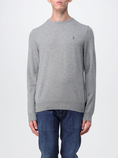 POLO RALPH LAUREN SWEATER POLO RALPH LAUREN MEN COLOR GREY,E68228020