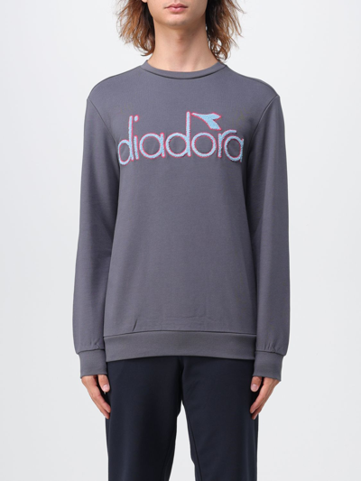 Diadora Sweatshirt  Men In Grey