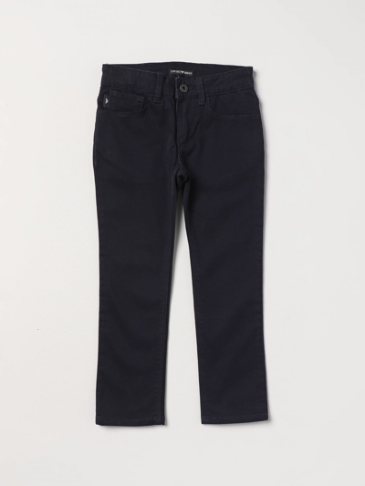 Emporio Armani Trousers  Kids Kids In Navy
