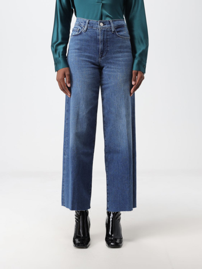 Frame Le High 'n' Tight Jeans In Blu