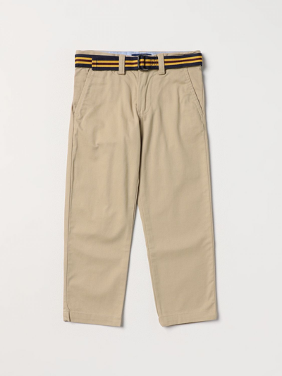 Polo Ralph Lauren Pants  Kids Color Beige In Kaki