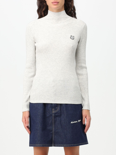 Maison Kitsuné Sweater  Woman Color Grey