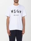 Msgm T-shirt  Herren Farbe Grau In Grey