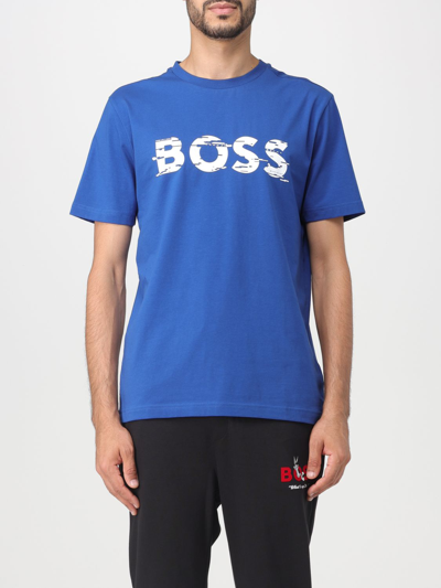Hugo T-shirt  Herren Farbe Blau In Blue