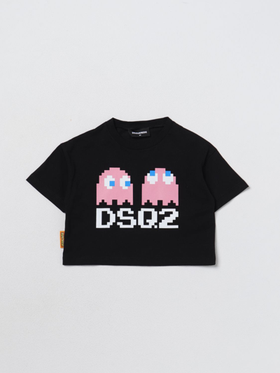 Dsquared2 Junior Kids' T-shirt  Kinder Farbe Schwarz In Black