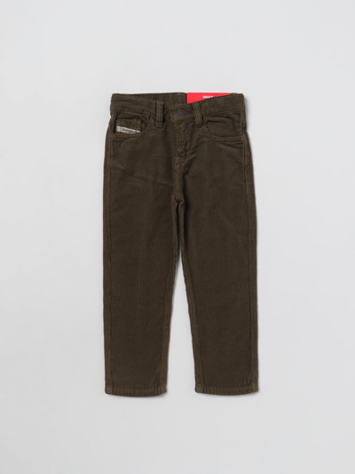 Diesel Pants  Kids Color Green