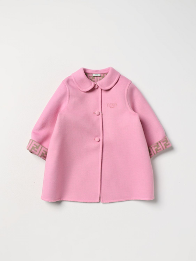 Fendi Babies' Mantel  Kids Kinder Farbe Pink