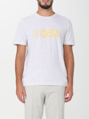 Hugo Boss T-shirt Boss Herren Farbe Gelb In Yellow