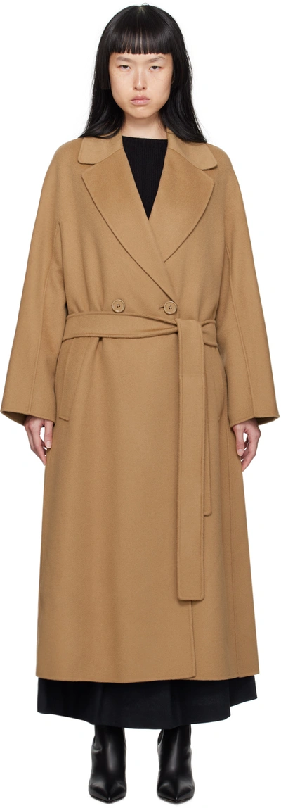 's Max Mara Eliot Long Coat In Cammello