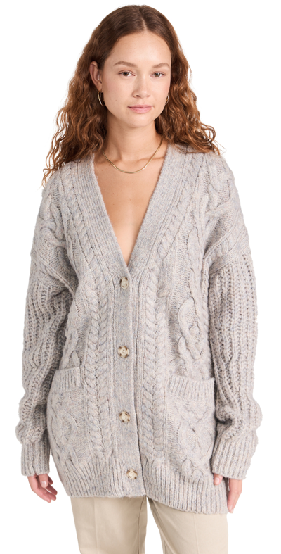 Astr Charli Sweater In Gray