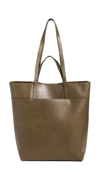 Madewell The Essential Mini Bucket Tote In Burnt Olive