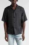 Amiri Mix And Match Shirt In Black