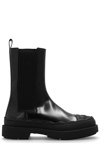 GUCCI GUCCI GG DEBOSSED ANKLE BOOTS