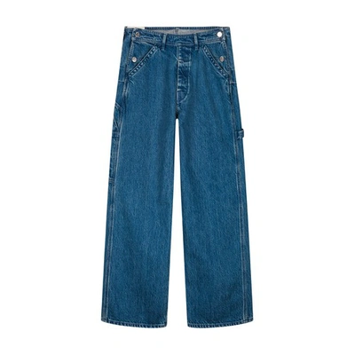 Laurence Bras Carpenter Straight-leg Jeans In Blue