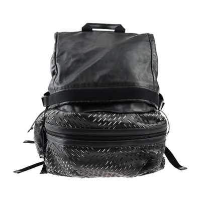 Bottega Veneta Black Pony-style Calfskin Backpack Bag ()