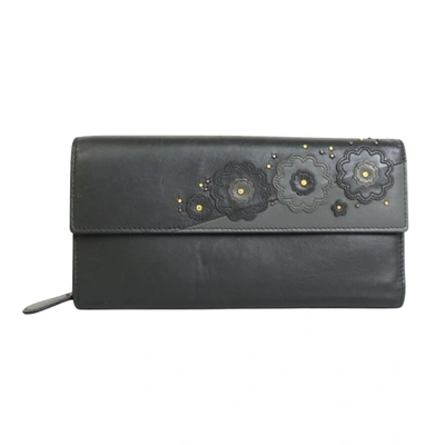 Bottega Veneta Grey Leather Wallet  ()