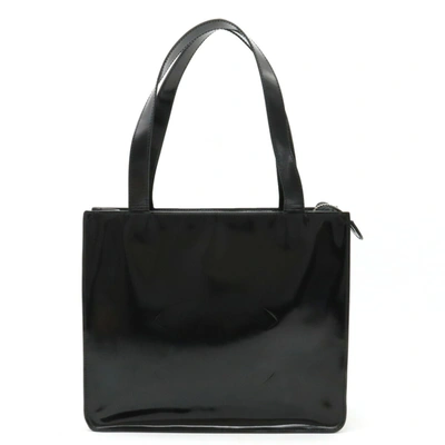 Pre-owned Chanel Black Leather Tote Bag ()