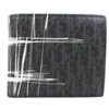 DIOR DIOR BLACK LEATHER WALLET  (PRE-OWNED)