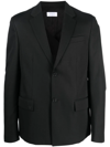 Off-white Off White Ow Wool Blazer In Black