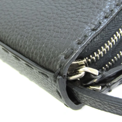 Fendi Selleria Black Leather Wallet  ()
