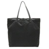 GUCCI GUCCI BLACK CANVAS TOTE BAG (PRE-OWNED)