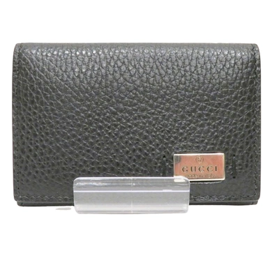 Gucci Black Leather Wallet  ()