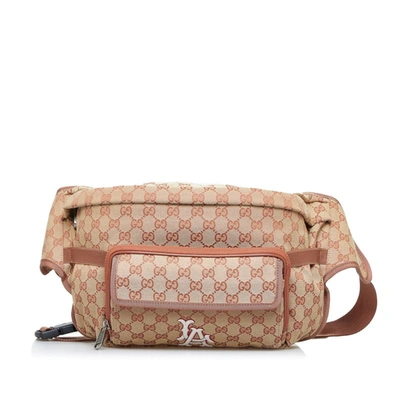 Gucci Gg Canvas Brown Canvas Shoulder Bag ()