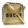 GUCCI GUCCI GOLD LEATHER SHOULDER BAG (PRE-OWNED)