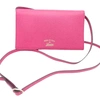 GUCCI GUCCI PINK LEATHER SHOULDER BAG (PRE-OWNED)