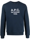 APC A.P.C. ORGANIC COTTON SWEATSHIRT