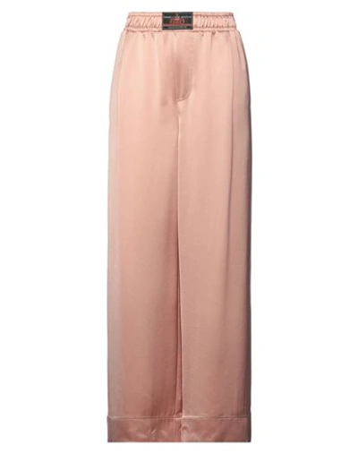 Isabelle Blanche Paris Woman Pants Blush Size L Acetate, Polyester In Pink