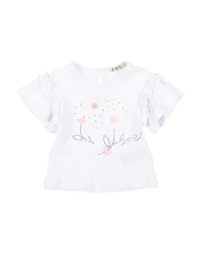 Emc Everything Must Change Babies'  Newborn Girl T-shirt White Size 3 Cotton, Elastane