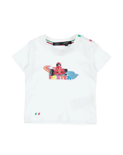 Ferrari Babies'  Newborn Girl T-shirt White Size 3 Cotton