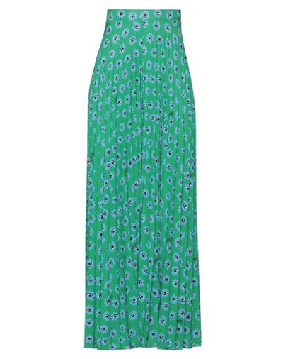 Alessandro Enriquez Graphic-print Pleated Trousers In Green