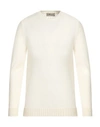 Irish Crone Man Sweater Off White Size 3xl Virgin Wool
