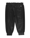 Fracomina Mini Toddler Girl Pants Black Size 6 Polyester, Cotton In Black