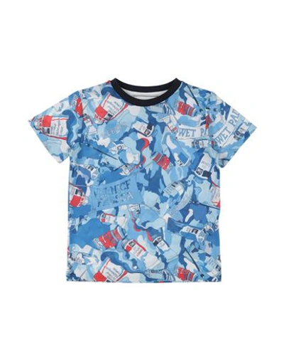 Iceberg Babies'  Toddler Boy T-shirt Azure Size 6 Polyester In Blue